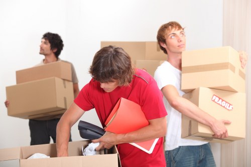 Satisfied customer with Barnet moving service