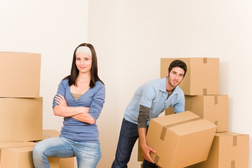 Professional team handling furniture pick-up in Barnet