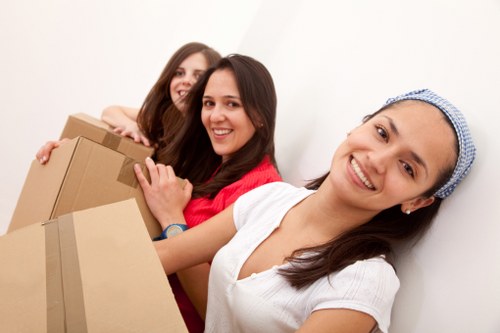 Residential and commercial moving service van in Barnet
