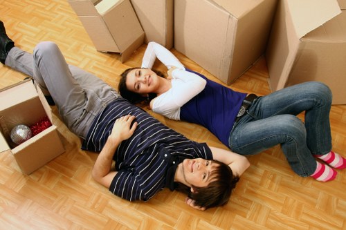 Successful commercial relocation with organized office setup in Barnet